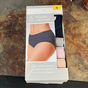 Karen Neuburger Modal Hipster Underwear Set 6-pair NWT